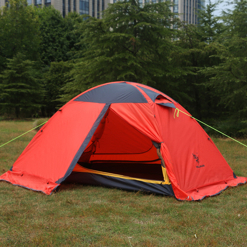 Outdoor Camping Camping Double-layer Aluminum Pole Tent - Image 4