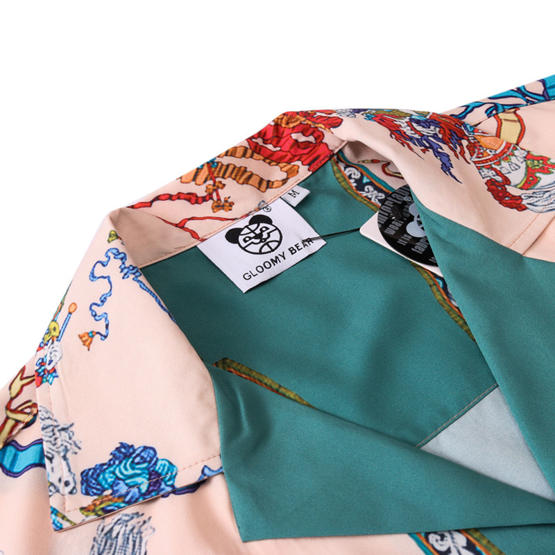 Casual Printed Short Sleeve Shirt Men Street Hawaii Beach Oversize Women Fashion Harujuku Shirts For Men - Image 3