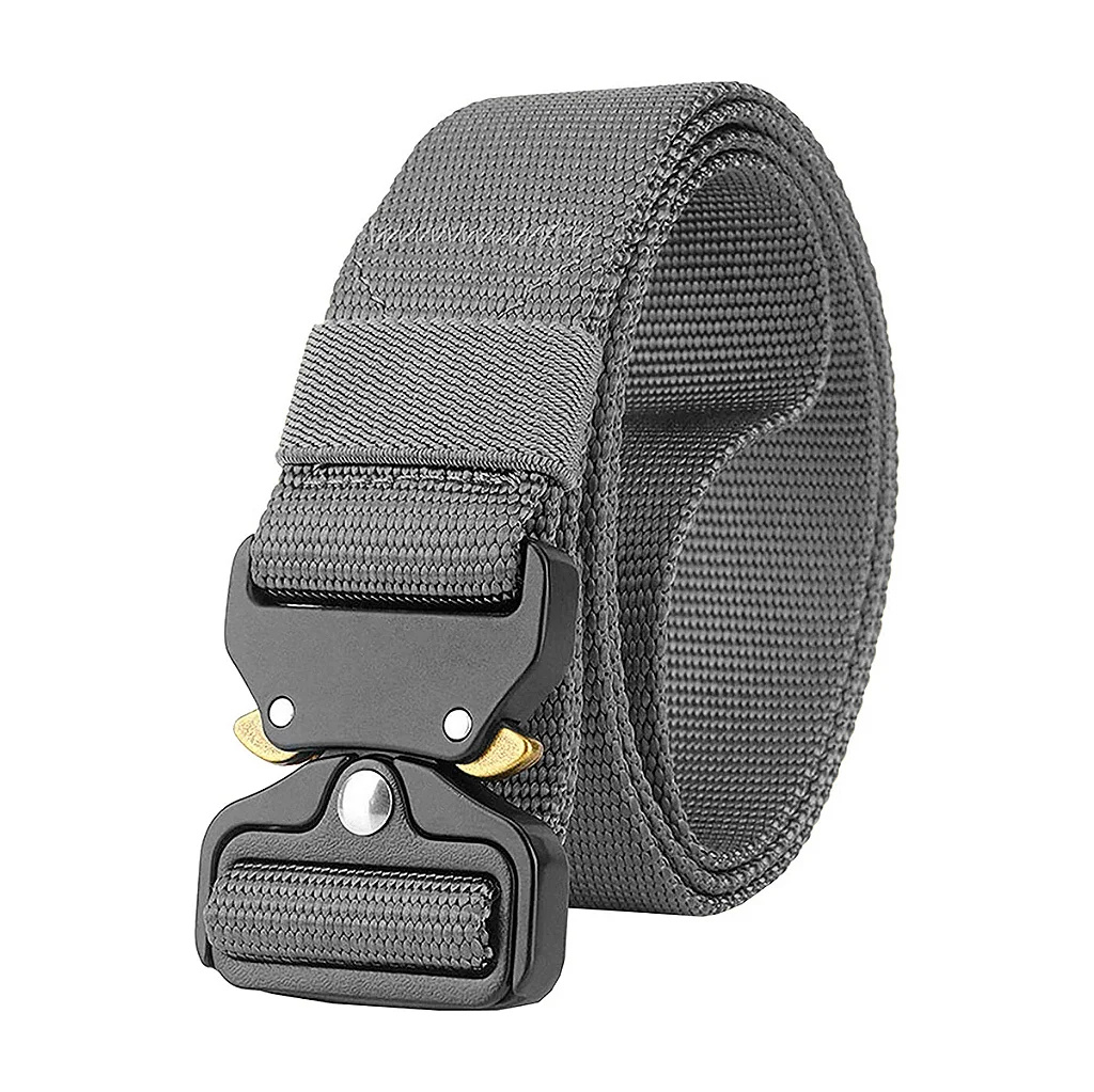 Anti Allergic Metal Tactical Belt With Buckle Hook - Image 5