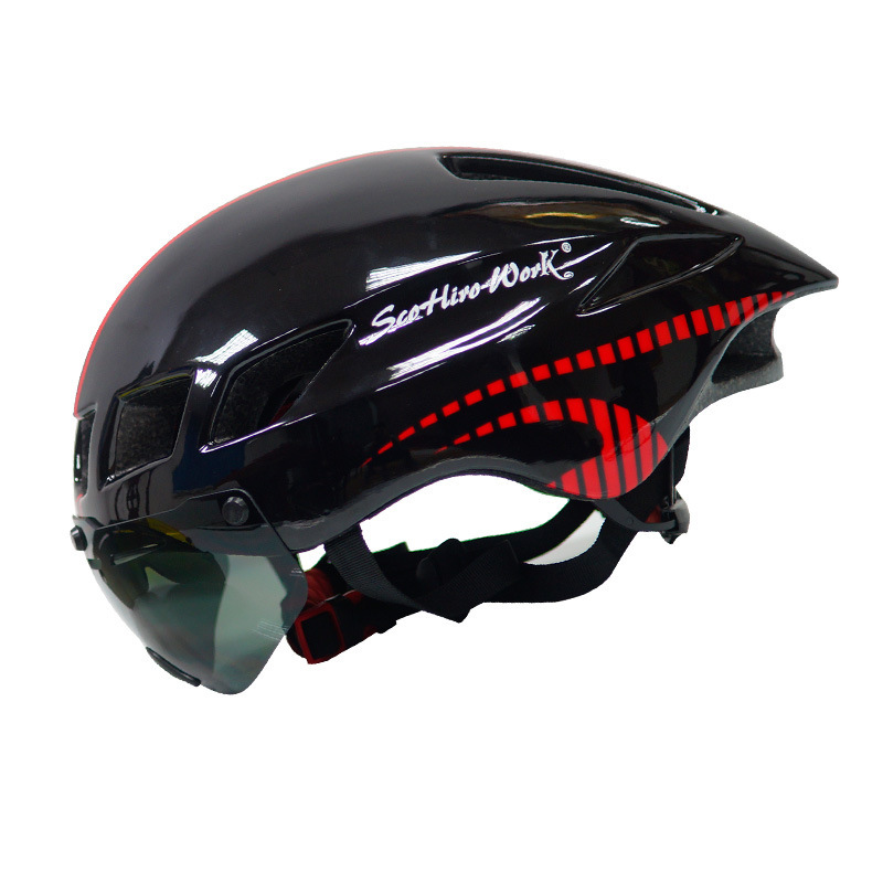 Scorpio Cycling Helmet Bicycle TT-3 Helmet Seven-color Helmet - Image 3