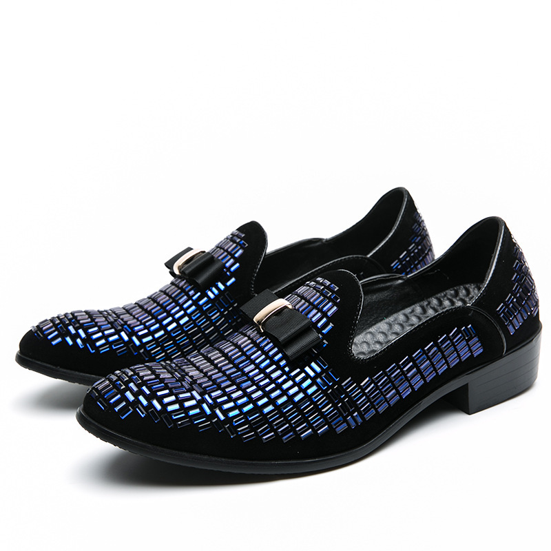 Men's Large Size Casual Leather Shoes Men Hairstylist Leather Shoes