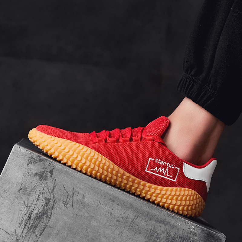 Casual Shoes Male Couple Fashion Sports Style Single Shoes Non-Slip Wear-Resistant Korean Sports Shoes Men - Image 4