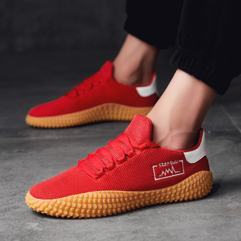 Casual Shoes Male Couple Fashion Sports Style Single Shoes Non-Slip Wear-Resistant Korean Sports Shoes Men - Image 3