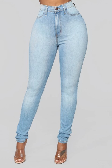 Hot Selling Stretch Jeans Women Cross-Border High-Waisted Trousers - Image 5