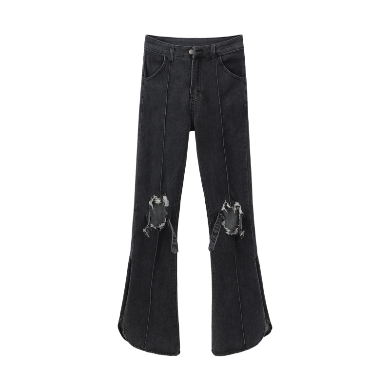 Hot Girl Ripped Jeans Women - Image 5