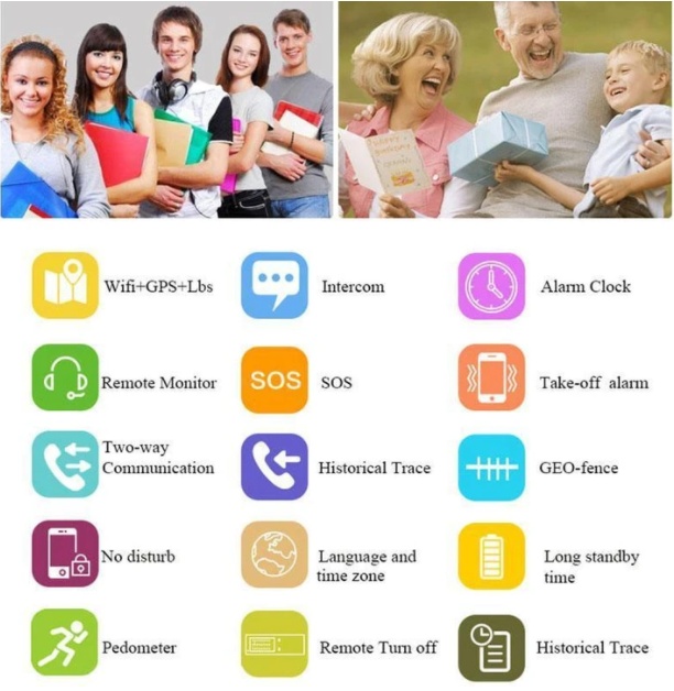 Adult GPS anti-lost smart health positioning watch - Image 6