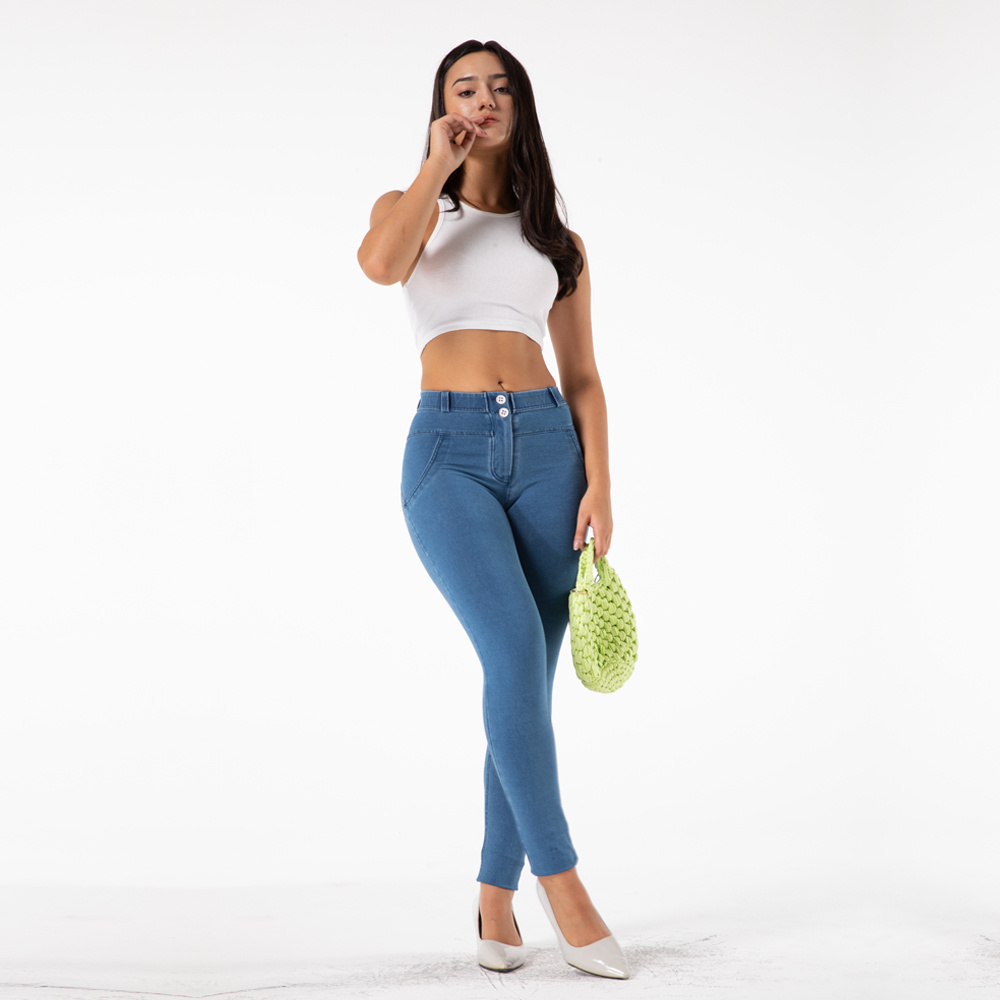 Shascullfites melody push up jeans butt lifting booty shaping jeggings women jeans - Image 7