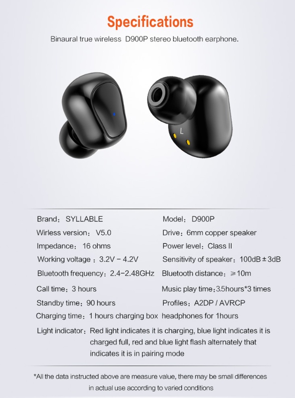 5.0 Binaural Real Wireless Mini Stealth Air Separate Stereo TWS Sports Headphones In-Ear Bluetooth 5.0 - Image 6