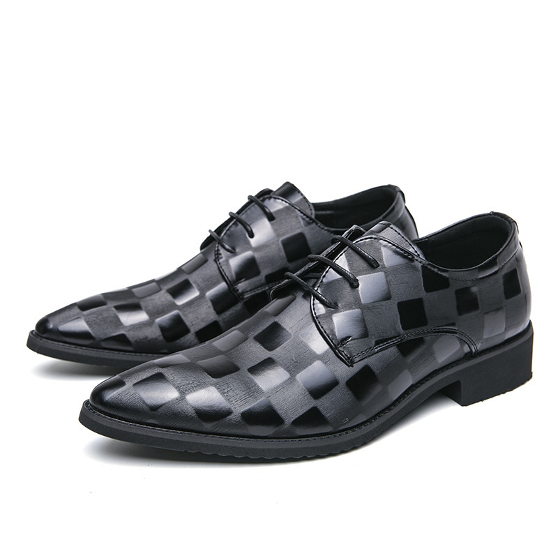 Plus Size Pointed Leather Shoes Fashion Men - Image 8