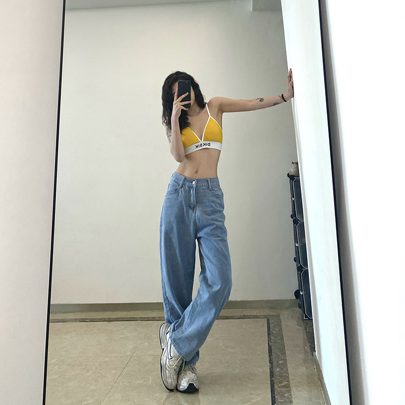 Gradient Black Jeans Women High Waist - Image 9