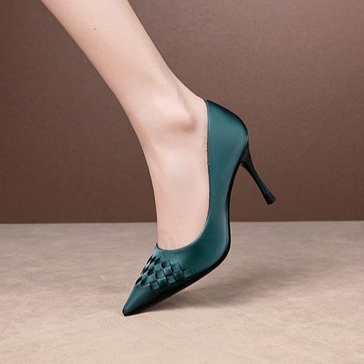 Pointed Shallow Mouth Single Shoes Women Stiletto Fashion Shoes Women - Image 4