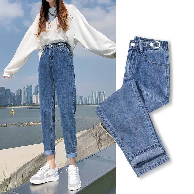 Summer Thin Black Harlan Jeans Women"s Spring Slim High Waist - Image 5