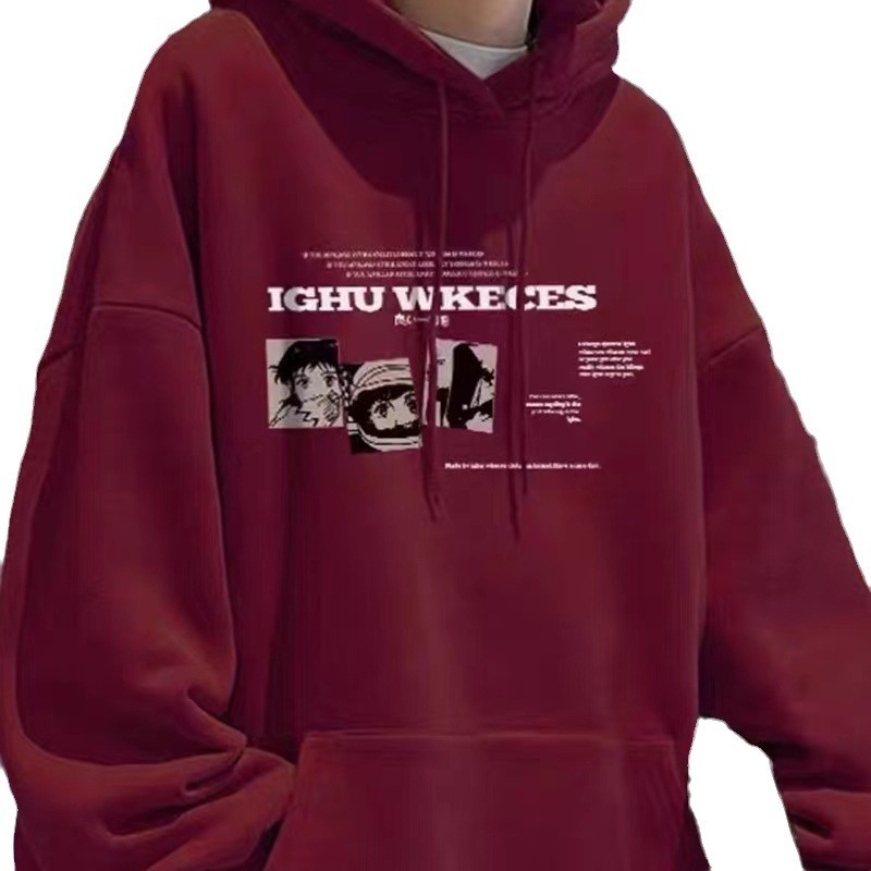 American High Street Cartoon Special-interest Hooded Sweater Ins Design Sense - Image 6