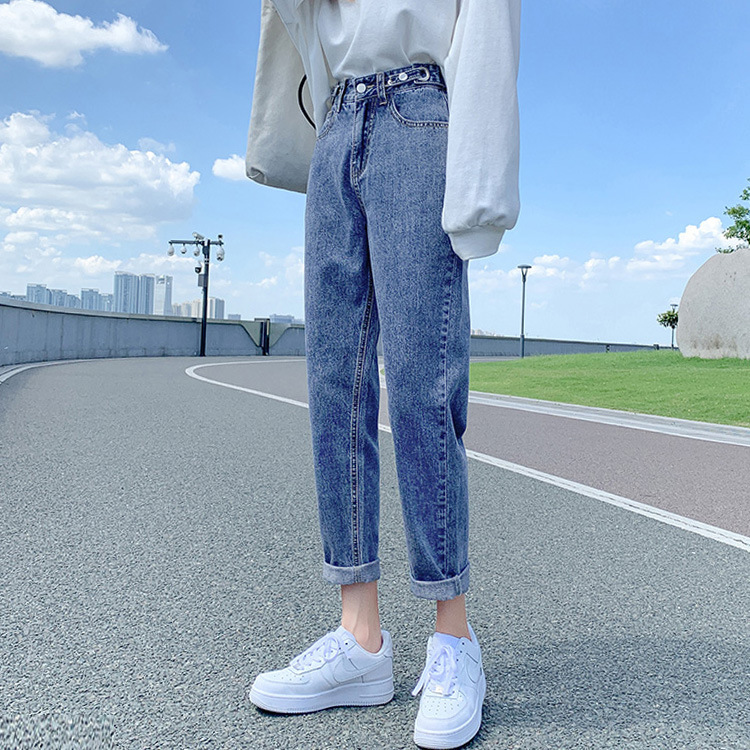 Summer Thin Black Harlan Jeans Women"s Spring Slim High Waist - Image 3