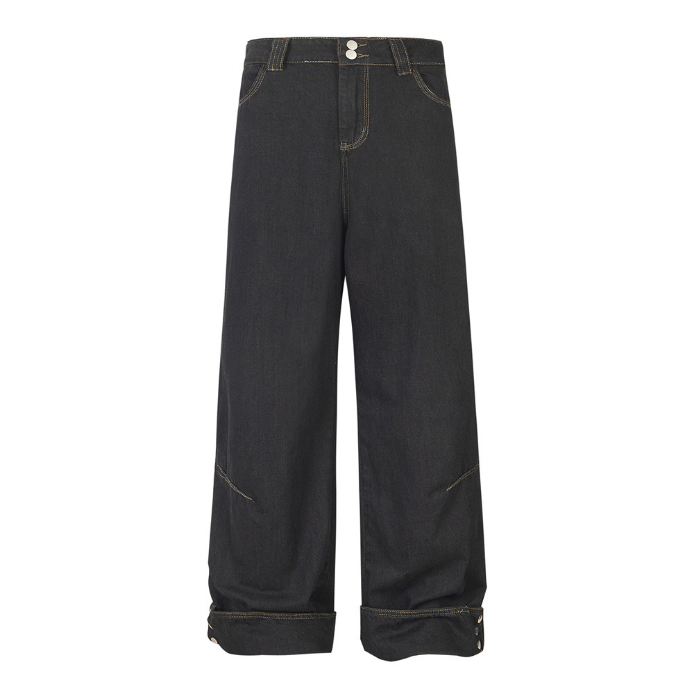 Fashion Straight Jeans For Men And Women - Image 5