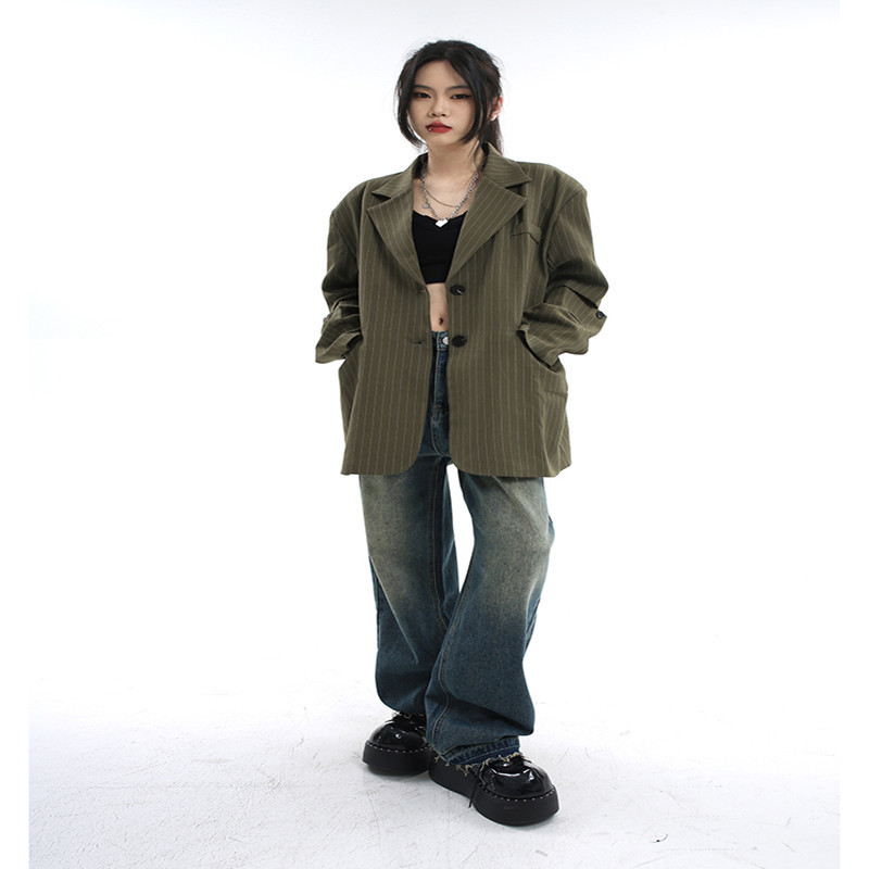 High Waisted Straight Leg Retro Jeans For Women - Image 5